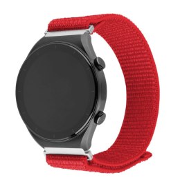 Fixed | Sporty Strap with Quick Release 22mm for Smartwatch | 160-210 mm | Red | Nylon