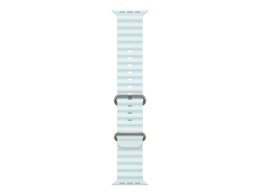 Apple 49mm Ice Blue Ocean Band - Natural Titanium Finish | Apple