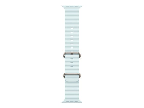 Apple 49mm Ice Blue Ocean Band - Natural Titanium Finish | Apple