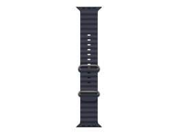 Apple 49mm Navy Ocean Band - Natural Titanium Finish | Apple