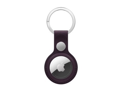 Apple AirTag FineWoven Key Ring - Blackberry | Apple