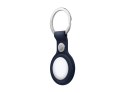 Apple AirTag FineWoven Key Ring - Deep Blue | Apple