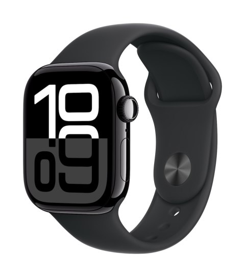 Apple Watch Series 10 | GPS (satellite) | Always-On Retina | Waterproof | Jet Black