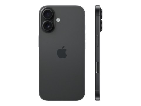 Apple iPhone 16 | Black | 6.1 " | Super Retina XDR | 2556 x 1179 pixels | A18 | Internal RAM 8 GB | 128 GB | Dual SIM | 4G | 5G 