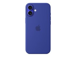 Apple iPhone 16 Plus Silicone Case with MagSafe - Ultramarine | Apple