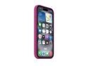 Apple iPhone 16 Silicone Case with MagSafe - Fuchsia | Apple