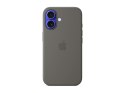 Apple iPhone 16 Silicone Case with MagSafe - Stone Gray | Apple