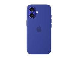 Apple iPhone 16 Silicone Case with MagSafe - Ultramarine | Apple