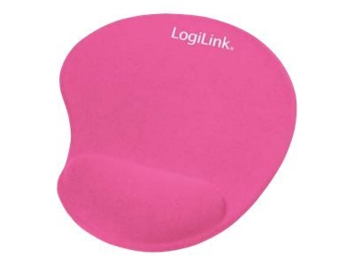 Logilink ID0027P Mouse Pad, Silcon Wrist, Pink | Logilink