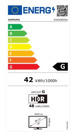 Samsung LS34DG850SUXDU | 34 