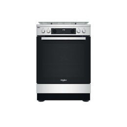 Whirlpool Cooker | WS68G8CHX/E/1 | Hob type Gas | Oven type Electric | Stainless Steel | Width 60 cm | Digital | Depth 60 cm | 