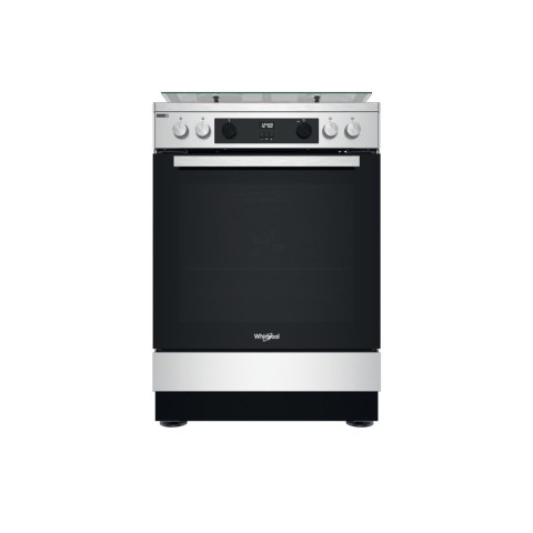 Whirlpool Cooker | WS68G8CHX/E/1 | Hob type Gas | Oven type Electric | Stainless Steel | Width 60 cm | Digital | Depth 60 cm | 