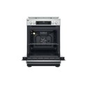 Whirlpool Cooker | WS68G8CHX/E/1 | Hob type Gas | Oven type Electric | Stainless Steel | Width 60 cm | Digital | Depth 60 cm | 