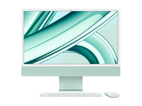 Apple iMac 24" 4.5K Retina, Apple M4 10C CPU, 10C GPU/16GB/256GB SSD/Green/INT