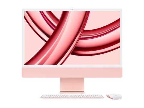 Apple iMac 24" 4.5K Retina, Apple M4 10C CPU, 10C GPU/16GB/256GB SSD/Pink/INT