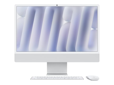 Apple iMac 24" 4.5K Retina, Apple M4 10C CPU, 10C GPU/16GB/256GB SSD/Silver/INT