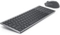 Dell | Keyboard and Mouse | KM7120W | Keyboard and Mouse Set | Wireless | Batteries included | EN/LT | Bluetooth | Titan Gray | 