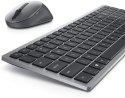 Dell | Keyboard and Mouse | KM7120W | Keyboard and Mouse Set | Wireless | Batteries included | EN/LT | Bluetooth | Titan Gray | 