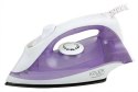 Iron | Adler | AD 5019 | With cord | 1600 W | Water tank capacity 100 ml | Continuous steam 10 g/min | Violet/White