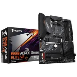 Gigabyte | B550 AORUS ELITE V2 1.0 | Rodzina procesorów AMD | Gniazdo procesora AM4 | DDR4 DIMM | Gniazda pamięci 2 | Chipset AM