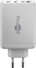 Goobay 65556 USB-C PD Multiport Quick Charger (100 W), White Goobay