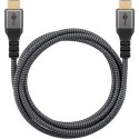 Goobay Szybki kabel HDMI z Ethernetem | Czarny | HDMI do HDMI | 1 m