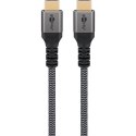 Goobay Szybki kabel HDMI z Ethernetem | Czarny | HDMI do HDMI | 1 m