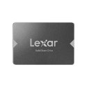 Lexar | NS100 | 256 GB | Format SSD 2,5" | Interfejs SSD SATA III | Prędkość odczytu 520 MB/s | Prędkość zapisu 510 MB/s