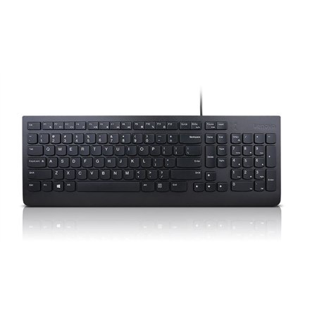 Lenovo | Essential | Essential Wired Keyboard Litewska | Standardowa | Przewodowa | LT | 1,8 m | Czarna | Przewodowa | 570 g