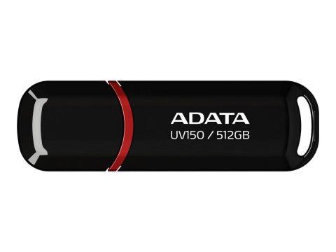 Pamięć masowa USB ADATA UV150 512GB USB 3.2 Gen1 w kolorze czarnym