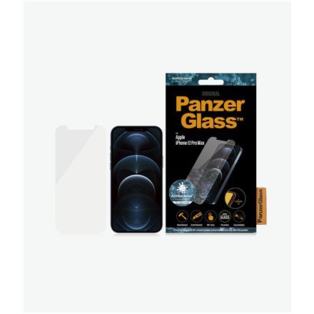 PanzerGlass | Screen protector - glass | Apple iPhone 12 Pro Max | Tempered glass | Transparent