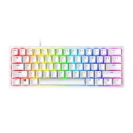 Razer | Huntsman Mini 60% | Gaming keyboard | Opto-Mechanical | RGB LED light | NORD | White | Wired