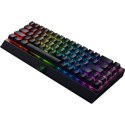 Razer | Mechanical Gaming keyboard | BlackWidow V3 Mini HyperSpeed | Gaming keyboard | RGB LED light | US | Wireless | Black | Y