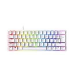 Razer | Optyczna klawiatura do gier | Huntsman Mini 60% | Klawiatura do gier | Podświetlenie LED RGB | RU | Przewodowa | Mercury