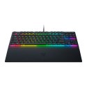 Razer | Ornata V3 Tenkeyless | Mechaniczna klawiatura dla graczy | Przewodowa | Podświetlenie LED RGB | NORD | Czarna