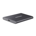 Samsung MU-PC1T0T/WW Przenośny dysk SSD T7 USB 3.2 1 TB Srebrny Samsung | Przenośny dysk SSD | T7 | 1000 GB | USB 3.2 | Srebrny