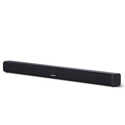 Sharp | HT-SB110 2.0 Slim Soundbar | Bluetooth | Black | HDMI, Optical, Bluetooth | 90 W | No | Wireless connection