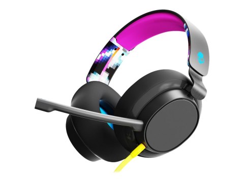 Skullcandy | Przewodowe słuchawki nauszne | SLYR | Przewodowe | Czarny / Różowy