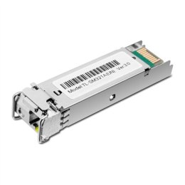 TP-LINK | 1000Base-BX WDM Bi-Directional SFP Module | TL-SM321A-2 | 9/125 μm SMF (Single-Mode Fiber) | 9/125 μm SMF (Single-Mode