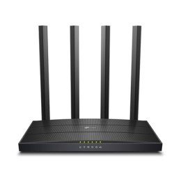 TP-LINK | AC1200 Wireless Gigabit Router | Archer C6U | 802.11ac | 300+867 Mbit/s | 10/100/1000 Mbit/s | Ethernet LAN (RJ-45) po