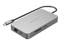 Uniwersalna Stacja Dokująca HyperDrive USB-C 10w1 z Podwójnym HDMI i Portami Ethernet LAN (RJ-45) 1 | Ilość Portów HDMI 2