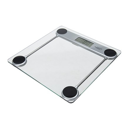 Scales Adler | Maximum weight (capacity) 150 kg | Accuracy 100 g | Glass