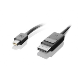Lenovo mini-DisplayPort to DisplayPort Black, kabel, 2 m