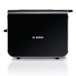 Toaster Bosch TAT8613 Black, Stainless steel, 860 W, Number of slots 2, Number of power levels 5, Bun warmer included