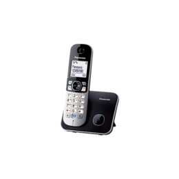 Panasonic Cordless KX-TG6811FXB Black, Identyfikacja rozmówcy, Połączenie bezprzewodowe, Pojemność książki telefonicznej 120 wpi