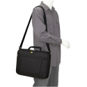 Case Logic | Fits up to size 15.6 "" | VNCI215 | Messenger - Briefcase | Black | Shoulder strap