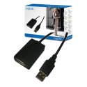 Logilink | USB extension cable | Female | 4 pin USB Type A | Male | Black | 4 pin USB Type A | 5 m