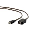 Cablexpert | USB extension cable | Female | 4 pin USB Type A | Male | Black | 4 pin USB Type A | 10 m