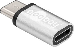 Goobay Adapter USB-C do USB 2.0 Micro-B 56636 USB Type-C, USB 2.0 Micro żeński (typ B), szary