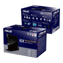 Asus | 06D2X-U | External | DVD±RW (±R DL) / DVD-RAM / BD-ROM drive | Black | USB 2.0